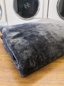 Clean folded mink blanket